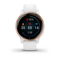 Smartwatch - Garmin Venu 2S Biały - miniaturka - grafika 1