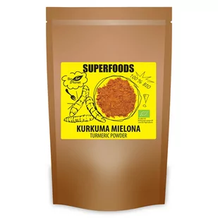 Bio Planet KURKUMA MIELONA BIO 200 g - 5903900366250 - Przyprawy i zioła sypkie - miniaturka - grafika 1