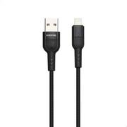 Kable USB - Borofone Starlight - kabel połączeniowy USB do Lightning 1.2 m (czarny) - miniaturka - grafika 1