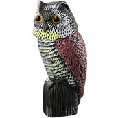 Zwalczanie i odstraszanie szkodników - Odstraszacz Ptaków Na Ptaki Sowa Z Ruchomą Głową - miniaturka - grafika 1