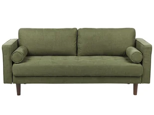 Sofa 3-osobowa zielona NURMO - Sofy i kanapy - miniaturka - grafika 1
