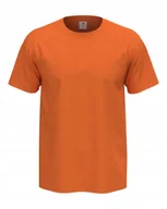 Koszulki męskie - Koszulka męska T-shirt męski Stedman Comfort-T Orange DUŻY ROZMIAR 5XL - miniaturka - grafika 1