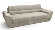 Sofy i kanapy - Beżowa rozkładana sofa z funkcją spania L4-B42 - miniaturka - grafika 1