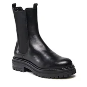 Botki damskie - Sztyblety Lasocki CEO-RST-WHETHER-02 Czarny - miniaturka - grafika 1