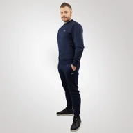 Spodnie sportowe męskie - Lacoste Długie Spodnie Dresowe Lacoste Ciemnoniebieski Mężczyzna - L - miniaturka - grafika 1