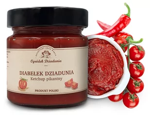 Ogródek Dziadunia Ogródek Dziadunia DIABEŁEK Ketchup pikantny 200g - Ketchup - miniaturka - grafika 1