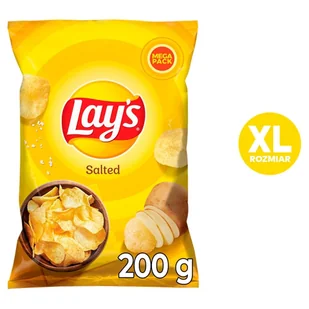Lay's Salted 200g - Chipsy - miniaturka - grafika 1