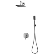 Zestawy prysznicowe - Omnires Hudson SYS HS24 X CR chrom SYS HS24X CR - miniaturka - grafika 1