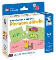 Puzzle - Angielski Pierwsze Słówka Układanki Malucha Kapitan Nauka - miniaturka - grafika 1