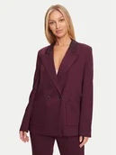 Marynarki i żakiety damskie - Guess Marynarka Viviane W4BN58 WGIH2 Bordowy Regular Fit - miniaturka - grafika 1