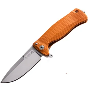 Nóż składany LionSteel SR22A Orange Aluminum, Satin Sleipner by Molletta (SR22A OS) - Noże - miniaturka - grafika 1