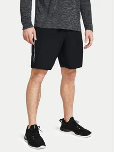Under Armour Szorty sportowe Ua Woven Wdmk Shorts 1383356-001 Czarny Loose Fit - Spodenki męskie - miniaturka - grafika 1