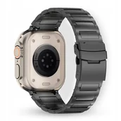Akcesoria do smartwatchy - TYTANOWA BRANSOLETA do APPLE WATCH 4 5 6 7 8 9 SE ULTRA 42mm 44mm 45mm 49mm - miniaturka - grafika 1