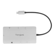 Stacje dokujące i replikatory portów - Targus USB-C - USB-C, USB, 2xHDMI, RJ-45, PD 100W - miniaturka - grafika 1