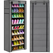 Szafki na buty - Szafka Na Buty materiałowa tekstylna obuwie półka Regał XL ogranizer - miniaturka - grafika 1