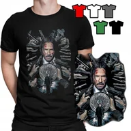Koszulki męskie - KOSZULKA T-SHIRT MĘSKI WZORY DO WYBORU - JOHN WICK SERIALE FILMY - L - miniaturka - grafika 1