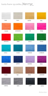 Ręcznik Bawełniany SPA Narcyz 70x140cm Kolor: Grafitowy - Pozostałe akcesoria kosmetyczne - miniaturka - grafika 2
