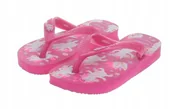 Klapki i japonki damskie - Havaianas Dziecięce Różowe Japonki Na Lato Jednorożce 23-24 Jrl - miniaturka - grafika 1