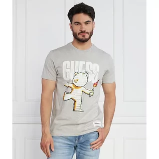 Koszulki męskie - GUESS T-shirt | Straight fit - grafika 1