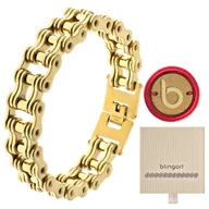 Bransolety męskie - Męska bransoletka łańcuch motocyklowy MOTO CHAIN - miniaturka - grafika 1