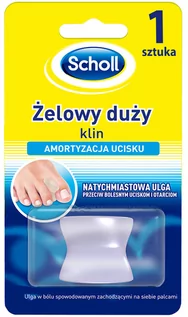 Akcesoria obuwnicze - Scholl Gelactiv, żelowy duży klin, 1 sztuka |Darmowa dostawa od 199,99 zł !!! 9037839 - grafika 1