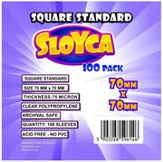 Akcesoria do gier planszowych - SLOYCA Koszulki Square Standard 70x70mm (100szt) - miniaturka - grafika 1