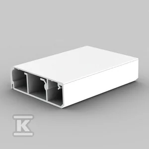 kopos Kanał kablowy 80x 25mm 2000mm biały LP 80X25 (2/16/640) LP 80X25  (2/16/640) - Kanały kablowe - miniaturka - grafika 1