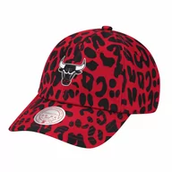 Czapki męskie - Czapka z daszkiem bejsbolowa Mitchell & Ness Chicago Bulls Snapback - miniaturka - grafika 1