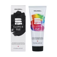 Farby do włosów i szampony koloryzujące - Goldwell Elumen Black Semi Permanent Play Hair Color czarny 120 ml - miniaturka - grafika 1