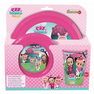 Picnic IMC Toys Cry Babies Pink Playset (S2426430) - Figurki dla dzieci - miniaturka - grafika 1