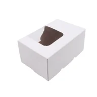 Pojemniki kuchenne - Pudełko na ciasto 165x110x80mm - 50 szt. - miniaturka - grafika 1