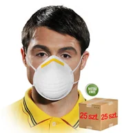 Odzież robocza - MASECZKA MASKA PÓŁMASKA OCHRONNA FFP1 – 25 SZTUK - miniaturka - grafika 1