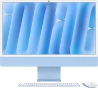 Zestawy komputerowe - Monoblok Apple iMac 24" M4 4.5K 10‑rdzeniowy GPU 256GB Blue (MWV13RU/A) - miniaturka - grafika 1
