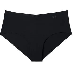 Majtki damskie Under Armour  Pure Stretch Hipster-BLK XS - Bielizna sportowa damska - miniaturka - grafika 1
