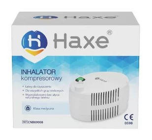 GRZEGORZ NOWAK HAXE POLSKA HAXE CNB69008 Inhalator kompresorowy 1 sztuka - Inhalatory i akcesoria - miniaturka - grafika 1