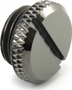 XSPC XSPC Verschlussstopfen V2 G1/4 Zoll AG - 10er Pack, schwarz chrome - Chłodzenie wodne - miniaturka - grafika 1