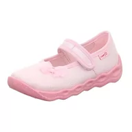 Kapcie damskie - Superfit Bubble kapcie domowe, różowe/białe 5540, 29 EU szerokie, Różowy biały 5540, 29 EU Weit - miniaturka - grafika 1