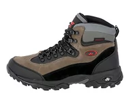 Buty trekkingowe męskie - Lico MILAN Męskie Buty trekkingowe i turystyczne, czarny/szary/czerwony, 48 EU - miniaturka - grafika 1