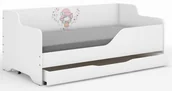 Łóżeczka i kojce - Łóżko dziecięce LILU 160x80 DZIEWCZYNKA Z BALONIKIEM - miniaturka - grafika 1
