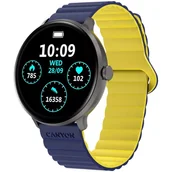 Smartwatch - Canyon CNS-SW69BL Niebieski, Żółty - miniaturka - grafika 1
