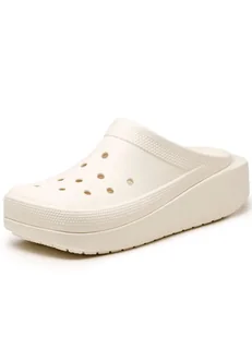 Crocs Chodaki "Classic Blunt" w kolorze kremowym - Klapki i japonki damskie - miniaturka - grafika 1