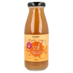 Sok jabłkowy z gruszką i pigwowcem japońskim 250ml - Soki i napoje niegazowane - miniaturka - grafika 1