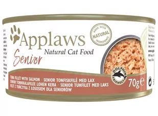 Applaws puszka dla kota Senior tuńczyk & łosoś 70g - Mokra karma dla kotów - miniaturka - grafika 1