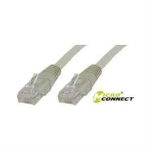 MicroConnect U/UTP CAT5e 0.5 Grey x10 V-UTP5005VP - Patchcordy - miniaturka - grafika 1
