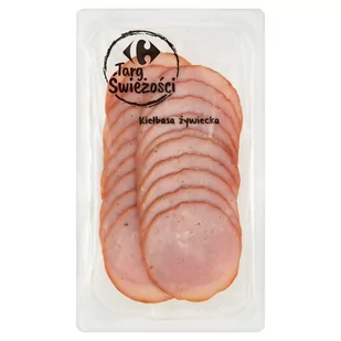 Carrefour Targ Świeżości Kiełbasa żywiecka 95 g - Kiełbasa i wędliny - miniaturka - grafika 1
