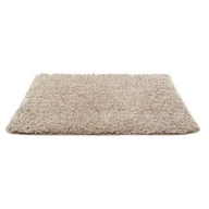 Dywaniki łazienkowe - Dywanik łazienkowy LAGOS 80 x 50 cm beżowy - miniaturka - grafika 1