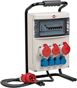 Brennenstuhl 1154900011 rozdzielacz zasilania PDU 7 x gniazdo sieciowe Biały - Przedłużacze i rozgałęźniki - miniaturka - grafika 1