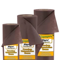 Agrowłókniny - Folia ściółkująca 99 m², filc ściółkujący do zwalczania chwastów, 80 g tkanina ściółkująca 1,8 m szerokości, brązowa - miniaturka - grafika 1
