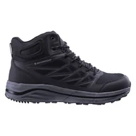 Buty trekkingowe męskie - Męskie Buty HI-TEC REWILE MID WP M000181479 – Czarny - miniaturka - grafika 1