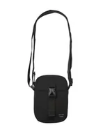 Torby męskie - Jack & Jones męska torba na ramię JACASHFORD Mesh, czarna/szczegóły: Island Green, Czarny/szczegóły: island green - miniaturka - grafika 1